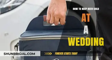 Chill Your Wedding Cheers: Tips to Keep Beer Cold All Day