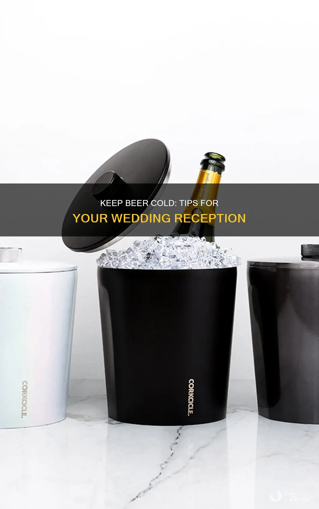 how to keep beer cold at wedding reception