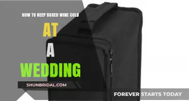 Chill Boxed Wine Elegantly: Wedding Tips for Perfect Temperature