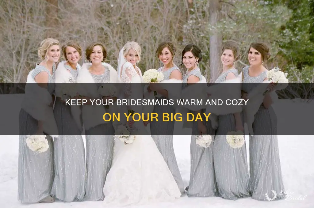 how to keep bridesmaids warm