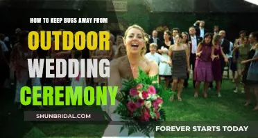 Bug-Free Bliss: Tips for a Pest-Free Outdoor Wedding Ceremony