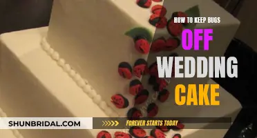 Keep Bugs Away from Your Wedding Cake