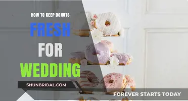 Delicious Donut Tips: Keeping Wedding Treats Fresh and Tasty