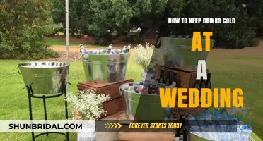 Chill Out: Creative Ways to Keep Wedding Drinks Ice-Cold