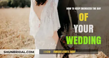 Stay Energized on Your Wedding Day: Tips for a Vibrant Celebration