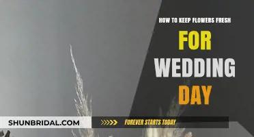 Keeping Wedding Flowers Fresh: Essential Tips for Your Special Day