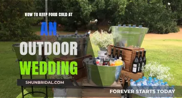 Chill Out: Tips for Keeping Food Cold at Outdoor Weddings