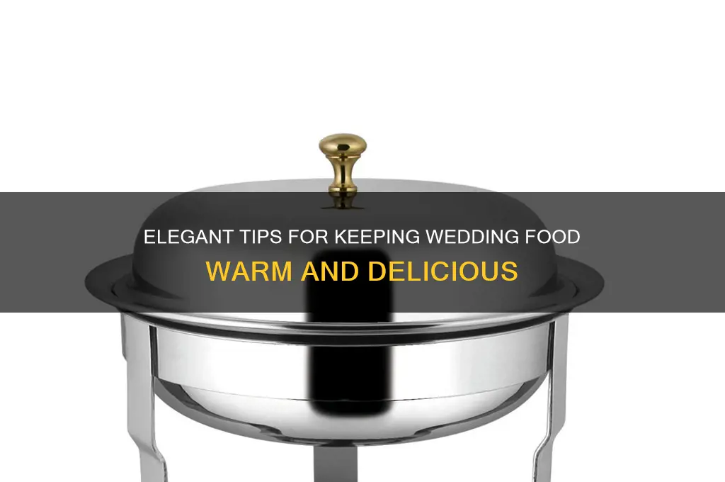 how to keep food warm at a wedding