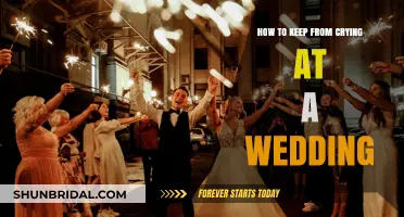 Stay Composed: Tips to Avoid Tears at Weddings