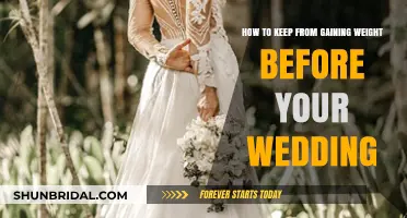 Stay Slim for Your Wedding: Pre-Wedding Weight Maintenance Tips