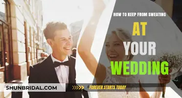 Stay Cool and Confident: Tips to Avoid Wedding Day Sweat