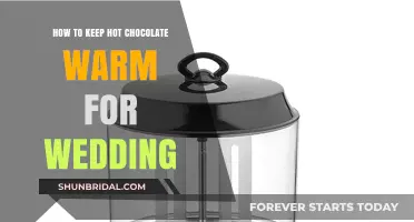 Warm Wedding Bliss: Tips to Keep Hot Chocolate Perfectly Heated