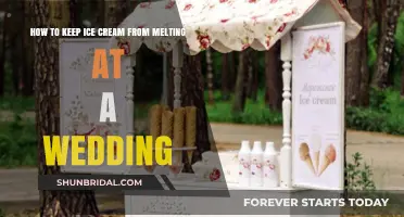 Creative Tips to Keep Wedding Ice Cream Perfectly Frozen All Day