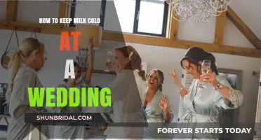 Chill Milk at Weddings: Creative Cooling Tips for Your Big Day