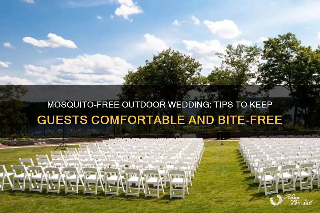 how to keep mosquitoes away from outdoor wedding