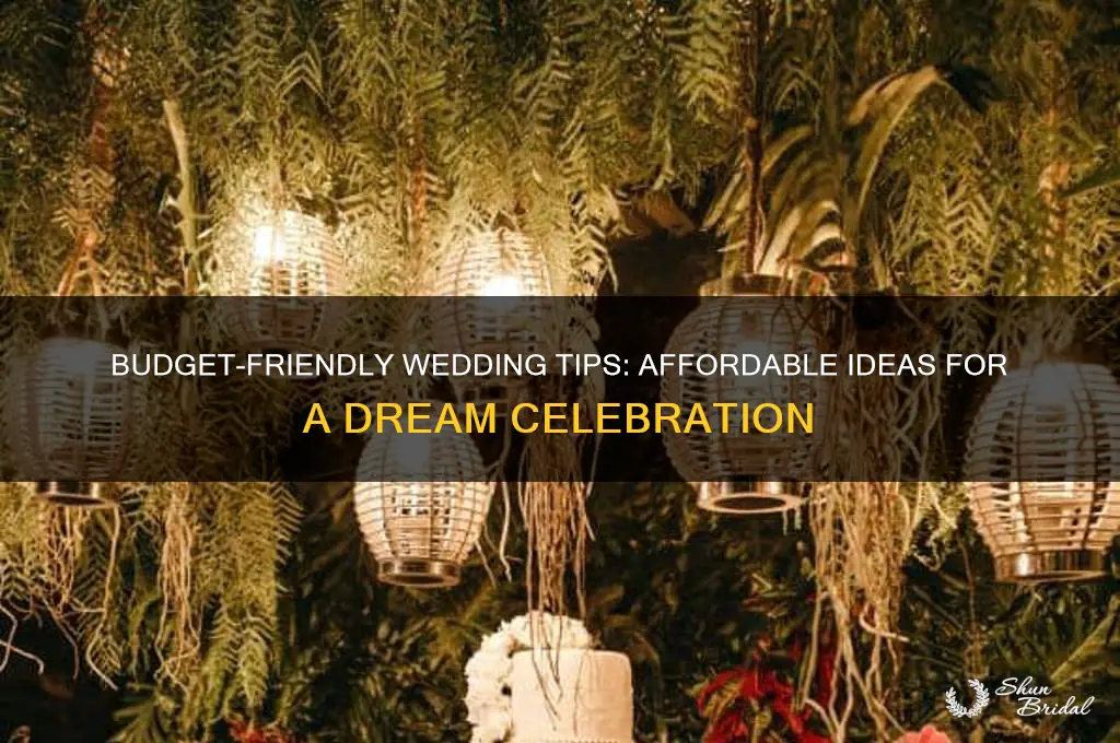 how to keep my wedding cheap