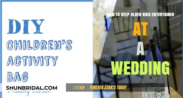 Fun Wedding Activities to Keep Older Kids Engaged and Happy