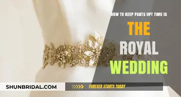 Royal Wedding Style: Tips to Keep Your Pants Up All Day