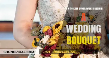 Sunflower Wedding Bouquets: Tips to Keep Them Fresh & Vibrant