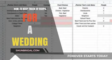 Efficiently Manage Wedding RSVPs: Tips for Tracking Guest Responses