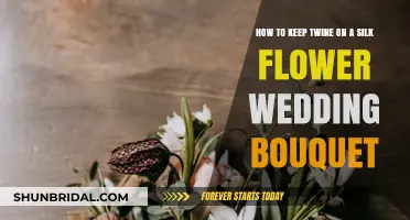 Secure Twine on Silk Wedding Bouquets: A Step-by-Step Guide