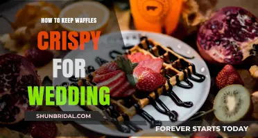 Perfectly Crispy Waffles: Tips for Your Wedding Breakfast Bar
