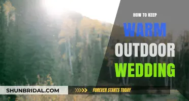 Cozy Outdoor Wedding Tips: Staying Warm and Stylish on Your Big Day