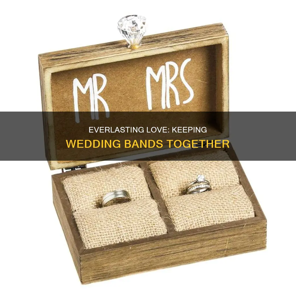 how to keep wedding bands together