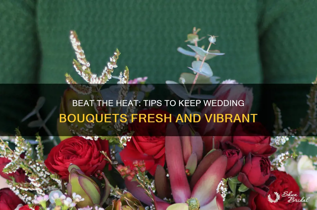 how to keep wedding bouquets fresh in the heat