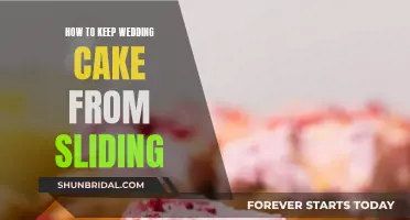 Preventing Wedding Cake Sliding: Tips for a Stable Centerpiece