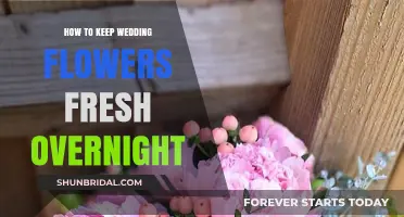 Keep Your Wedding Flowers Fresh: Overnight Tricks and Tips