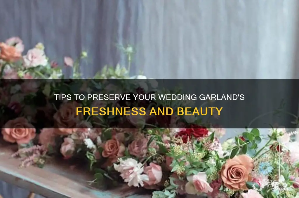 how to keep wedding garland fresh