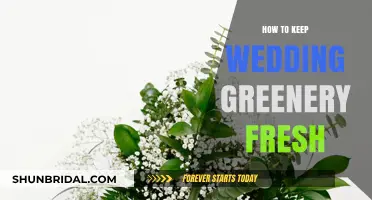 Keeping Your Wedding Greenery Fresh: Essential Tips for Lasting Beauty