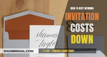 Keep Wedding Invitation Costs Down with These Smart Strategies