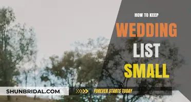Intimate Celebrations: Smart Strategies for a Small Wedding Guest List
