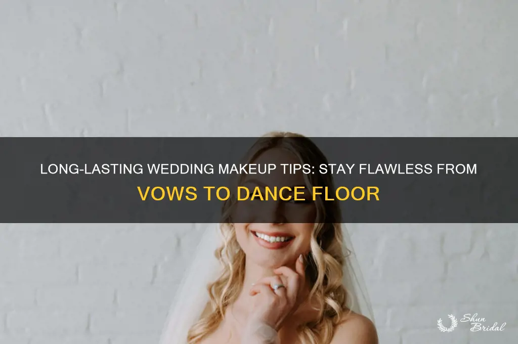 how to keep wedding makeup on all day