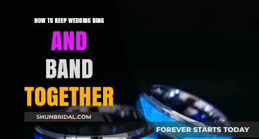 Keep Your Wedding Ring and Band Together Forever