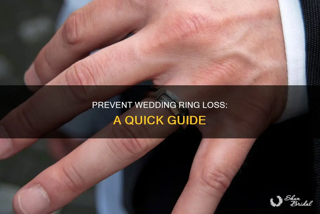 how to keep wedding ring from falling off