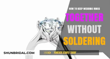 The Perfect Fit: Keep Wedding Rings Together, No Soldering Needed