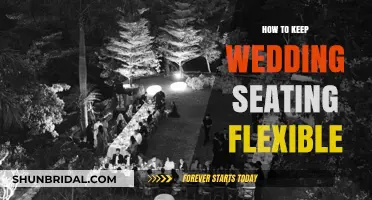 Flexible Wedding Seating: Creative Tips for a Stress-Free Reception Layout
