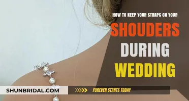 Secure Wedding Straps: Tips to Keep Shoulders Comfortable All Day