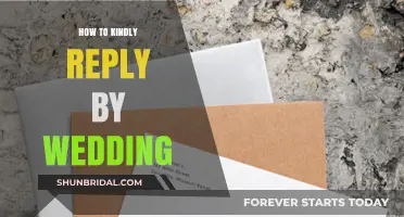 Gracious Wedding RSVP: Crafting Thoughtful and Kind Responses to Invitations