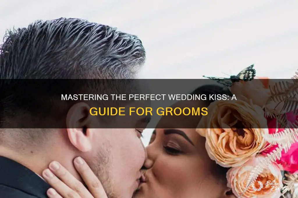 how to kiss a bride at a wedding