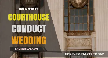 Courthouse Wedding Guide: How to Confirm Your Venue's Ceremony Services