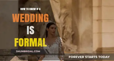 Decoding Formal Weddings: Key Signs to Spot the Elegance