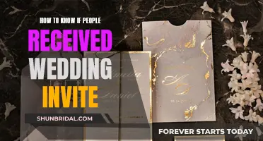 Did Your Guests Receive the Wedding Invite?