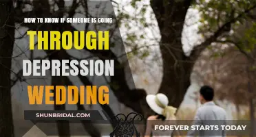 Recognizing Depression in a Loved One During Wedding Preparations