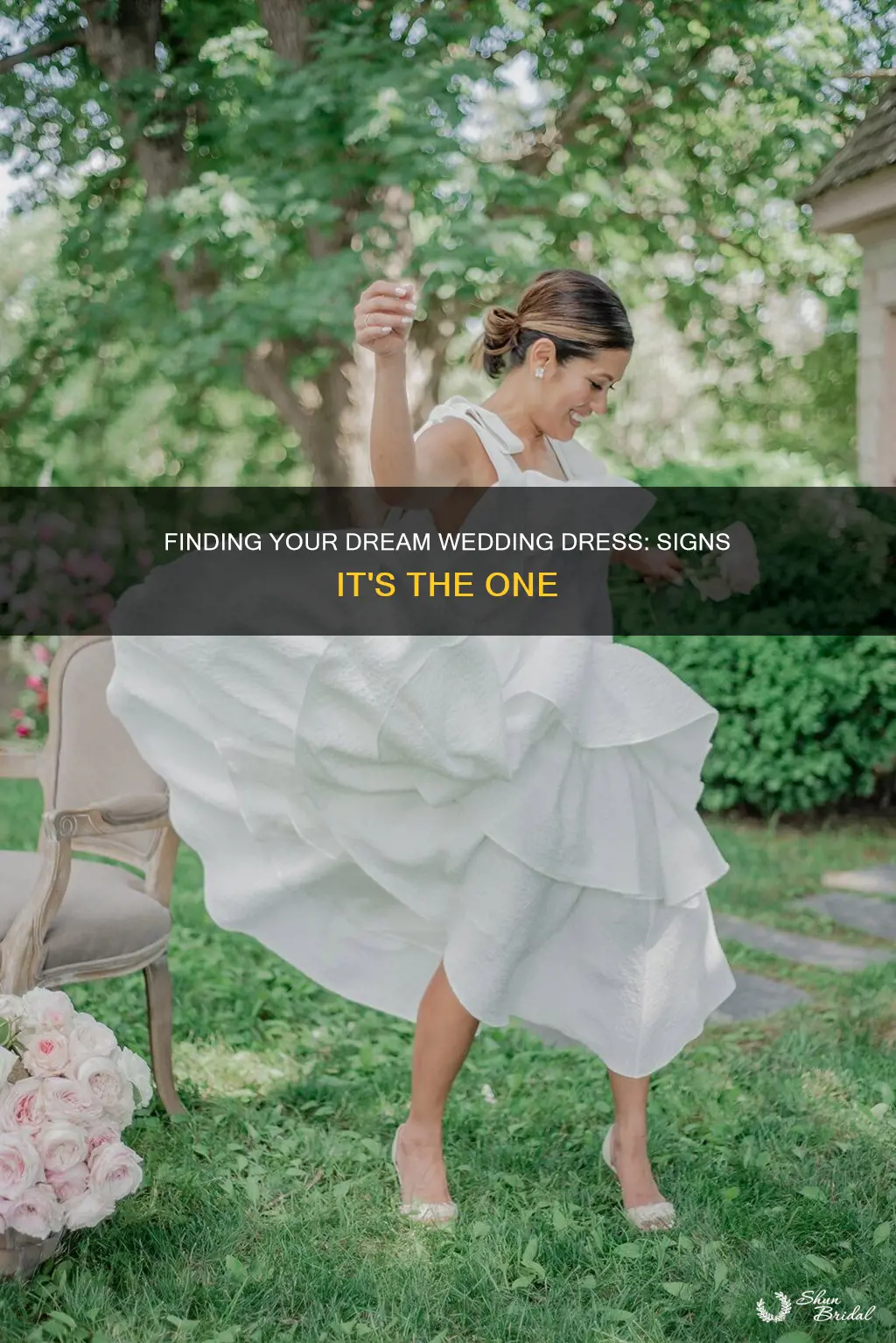 how to know if your wedding dress is the one