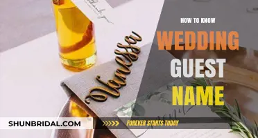 Mastering Wedding Guest Names: Tips for Accurate Identification and Etiquette