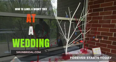 Creative Money Tree Labeling Ideas for Your Wedding Reception